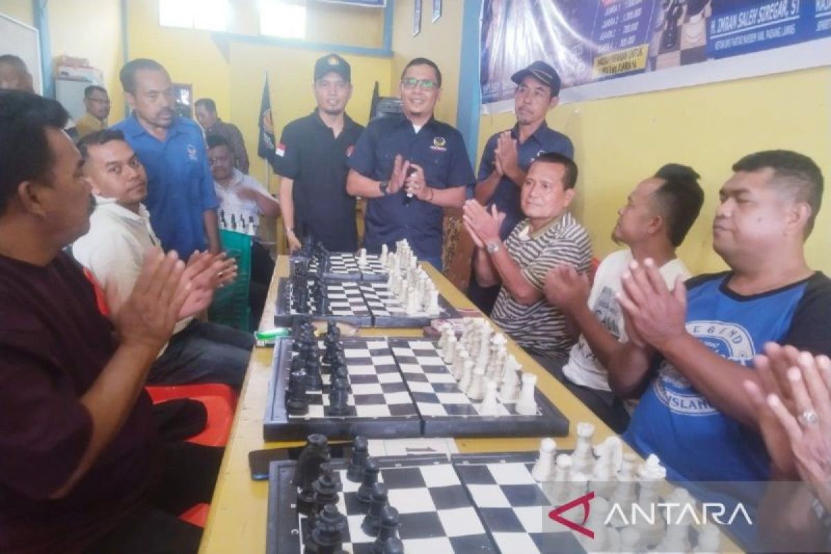 Partai Nasdem Padang Lawas gelar turnamen catur
