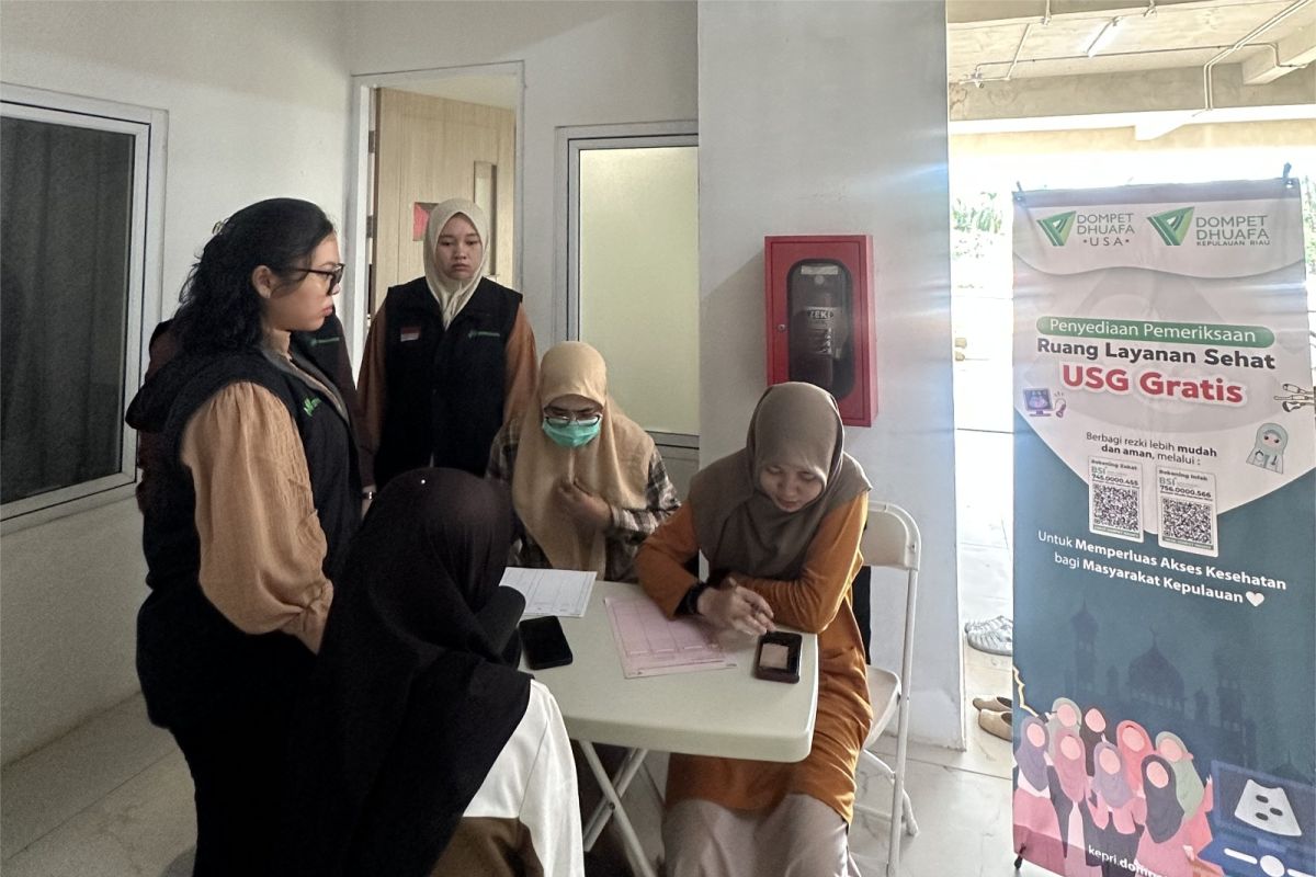 Peduli kesehatan perempuan, Dompet Dhuafa Kepri gelar Pemeriksaan USG gratis