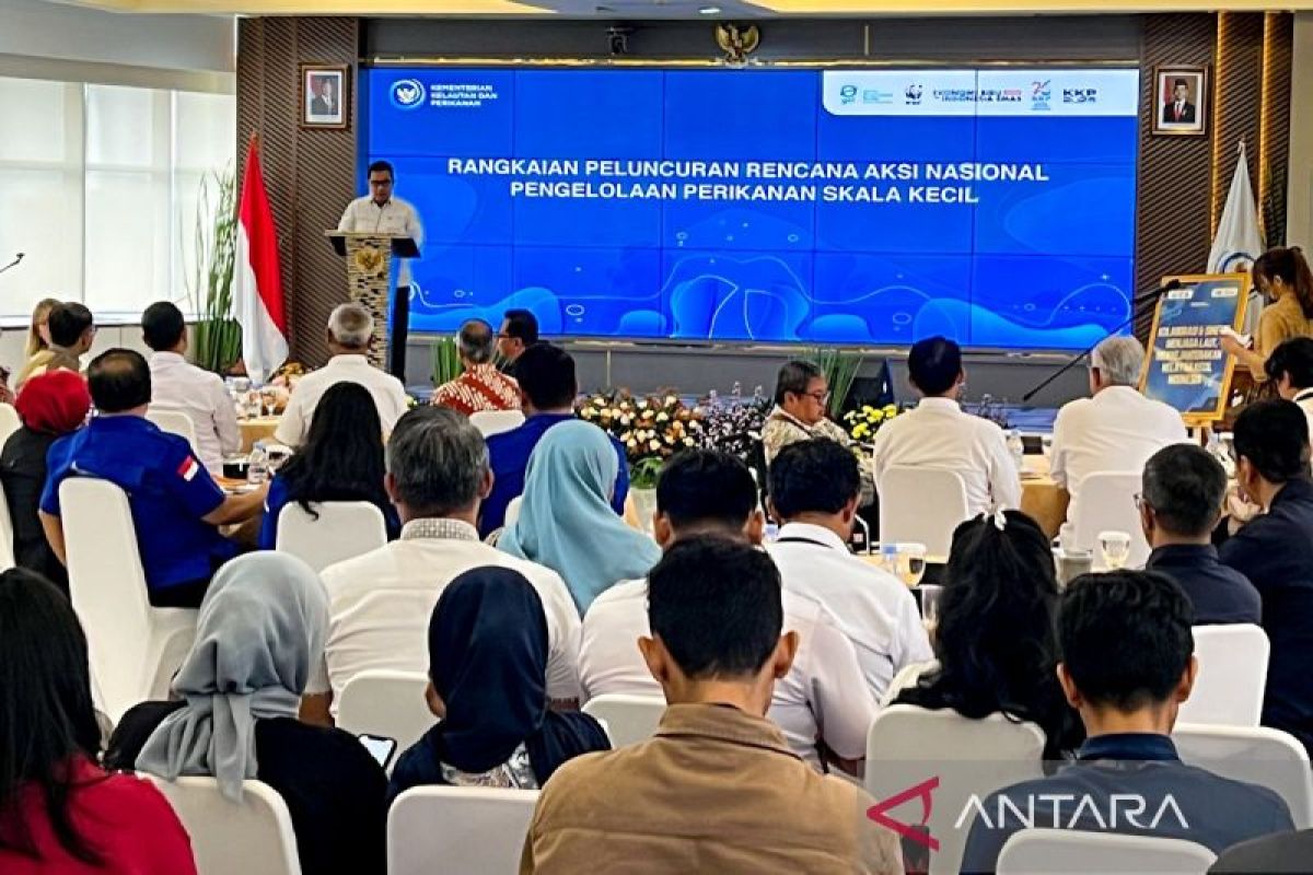 KKP perkuat kesejahteraan nelayan RI lewatRAN Perikanan Skala Kecil