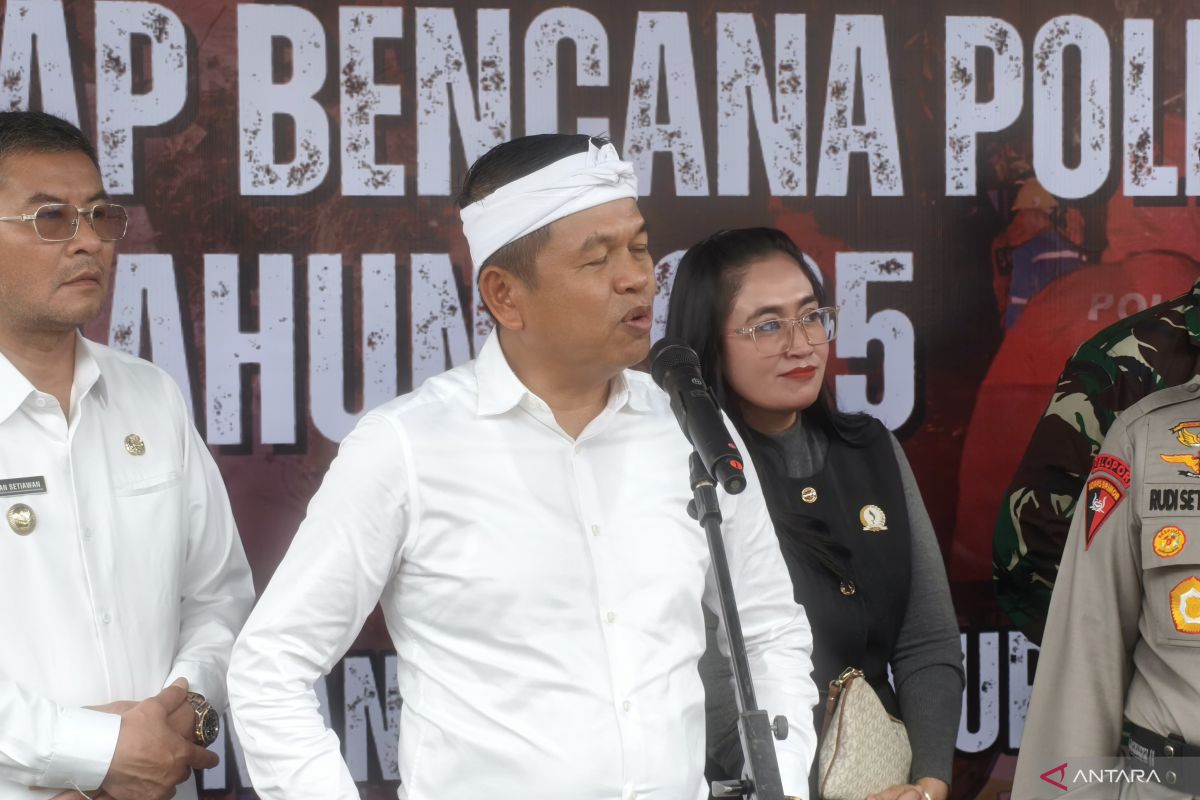 Dedi Mulyadi sebut akan habiskan anggaran tanggap darurat bencana