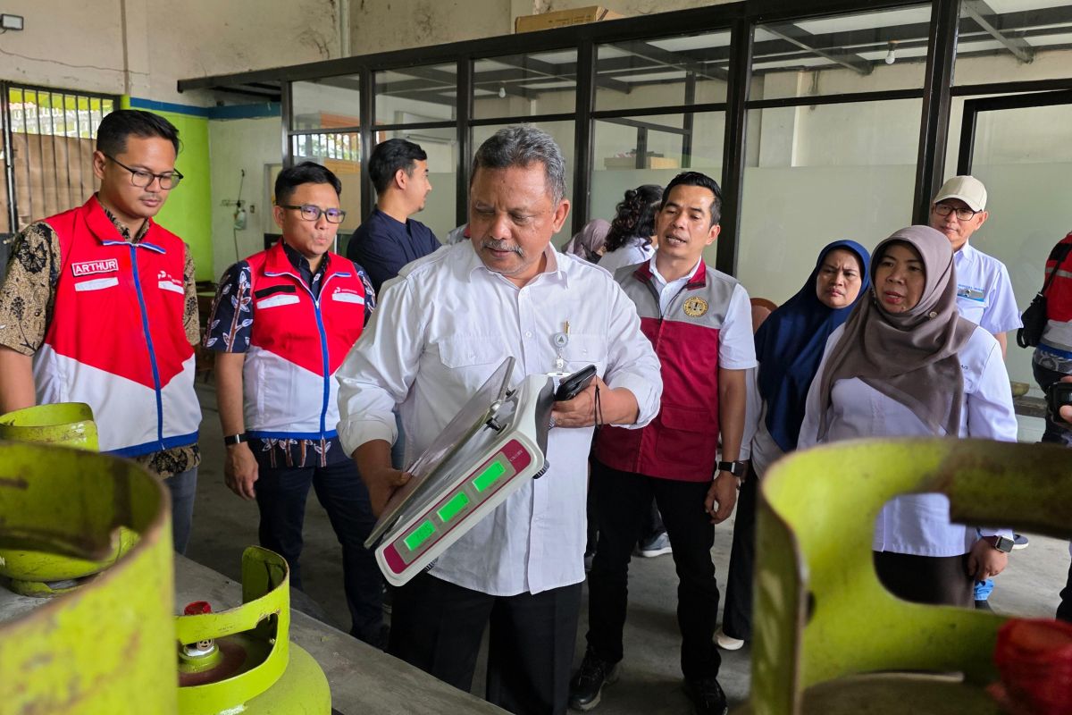 Pemkab Sleman lakukan pengecekan volume elpiji 3 kg pastikan sesuai takaran