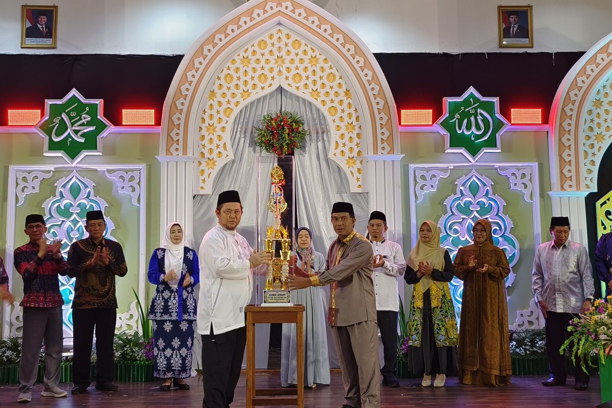 Bupati Katingan dorong Qasidah jadi sarana syiar dan pembinaan moral