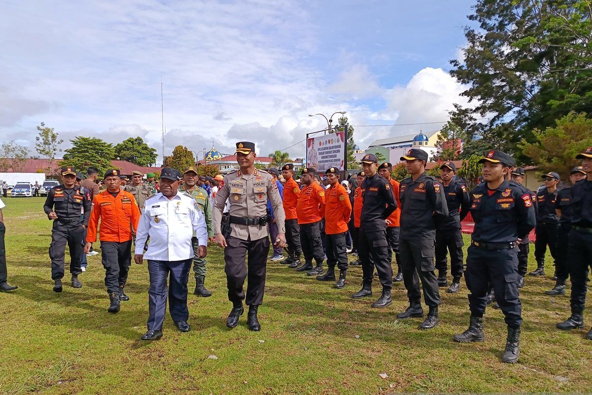 Polres tingkatkan koordinasi mitigasi lintas sektor di Kabupaten Jayawijaya
