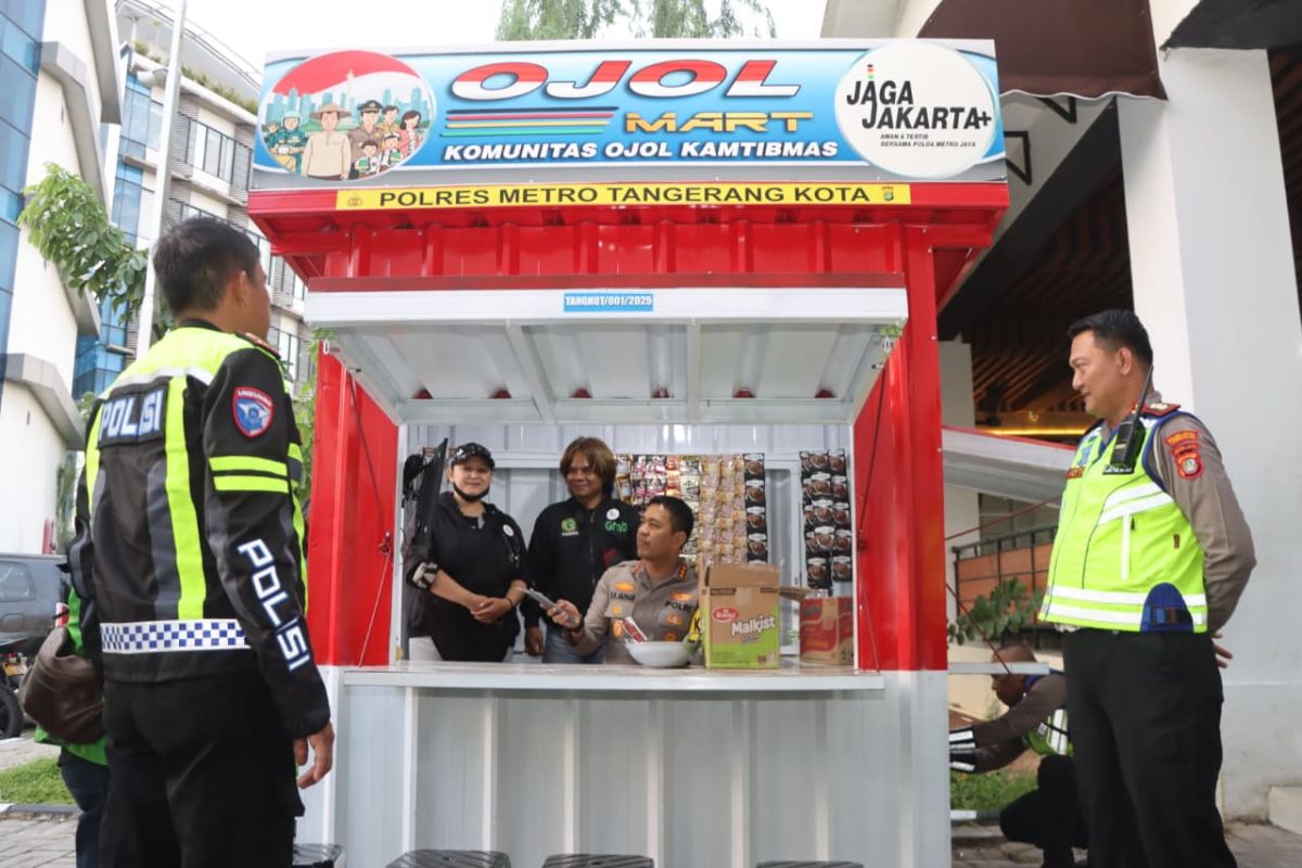 Polres Metro Tangerang Kota siapkan dua lokasi ojol mart