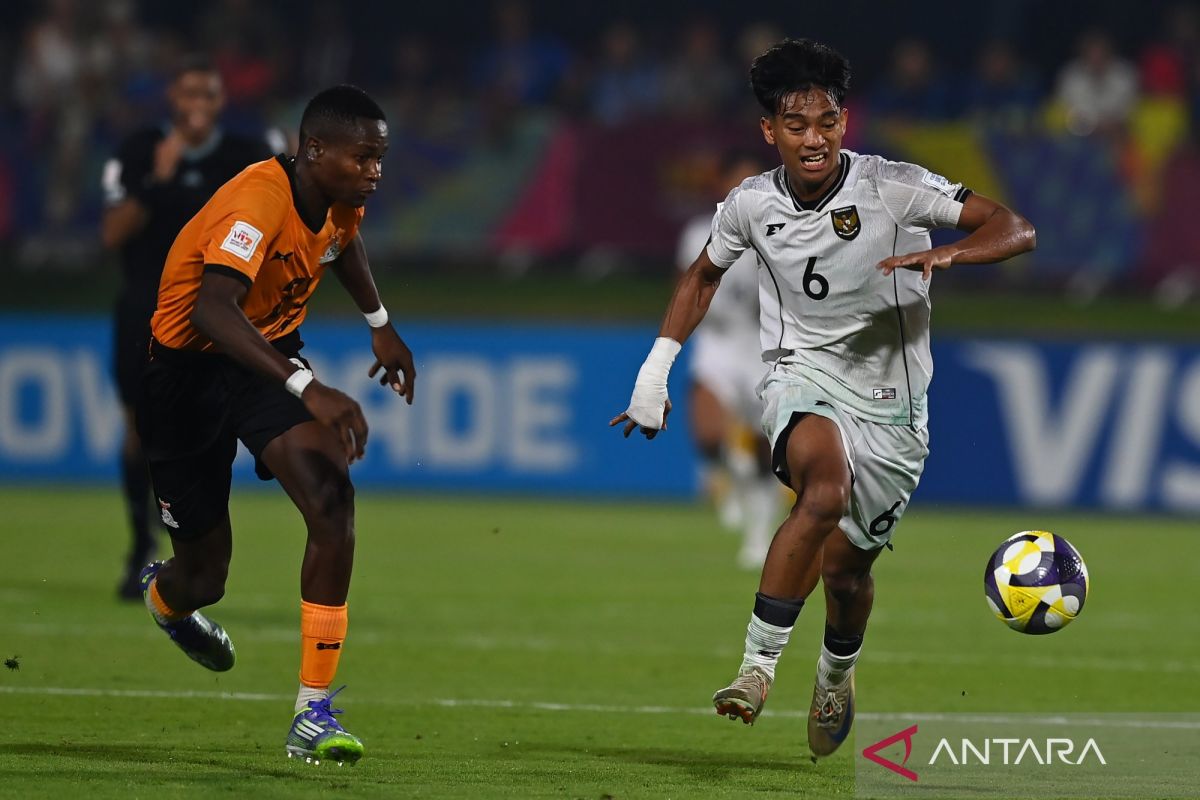 Kalah dari Zambia, gelandang timnas U-17 Evandra minta maaf