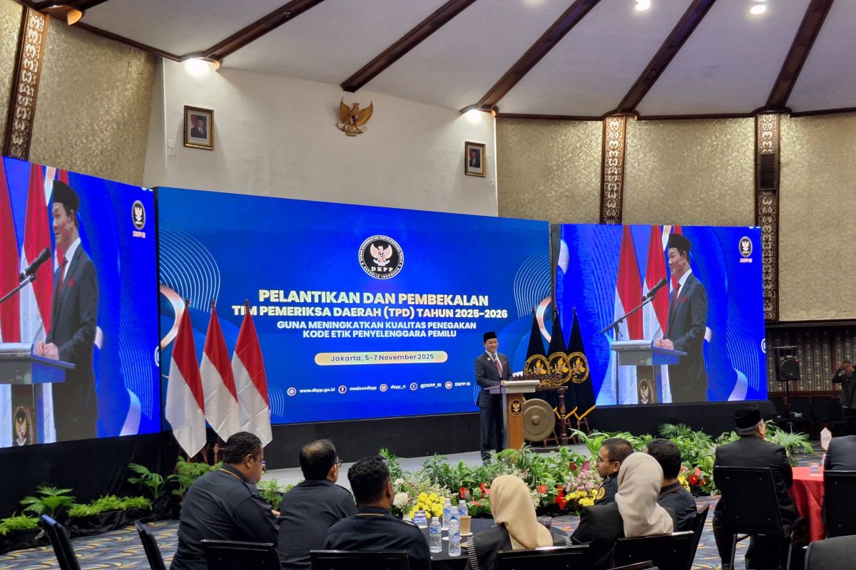 DKPP lantik 228 anggota Tim Pemeriksa Daerah periode 2025-2026