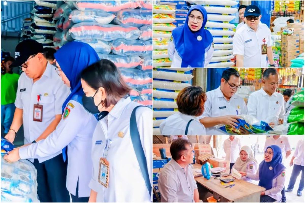 Cegah pelanggaran, Disdagperin Kalteng sidak distributor dan pengecer beras