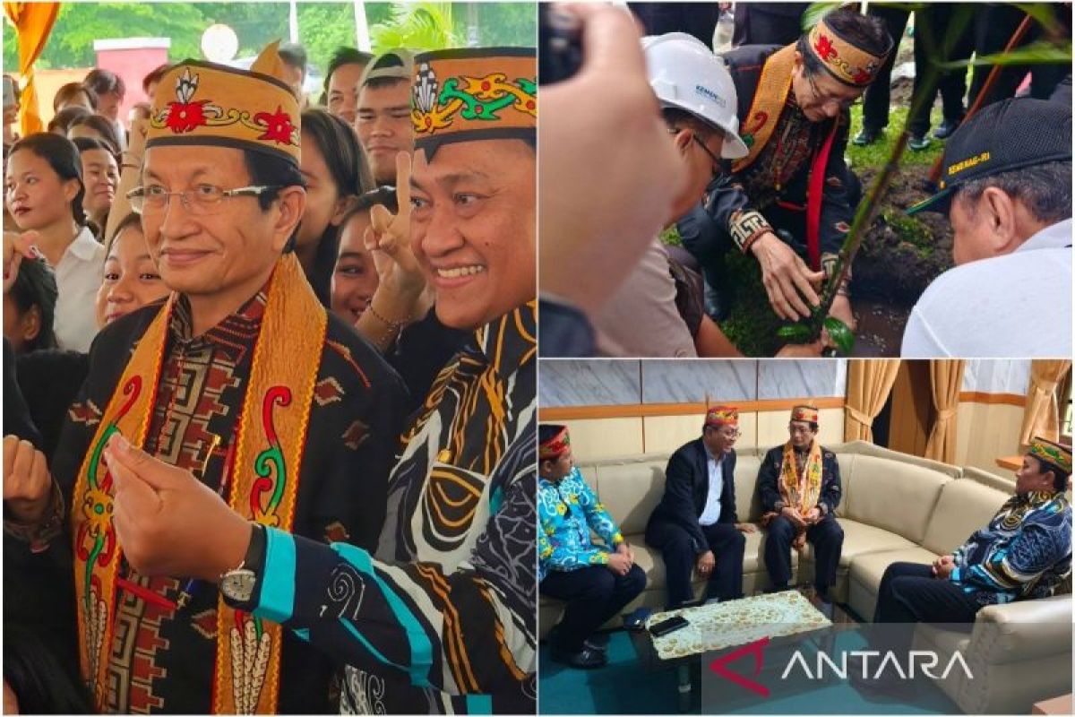 Kunjungi IAHN Tampung Penyang, Menag perkuat gagasan ekoteologi