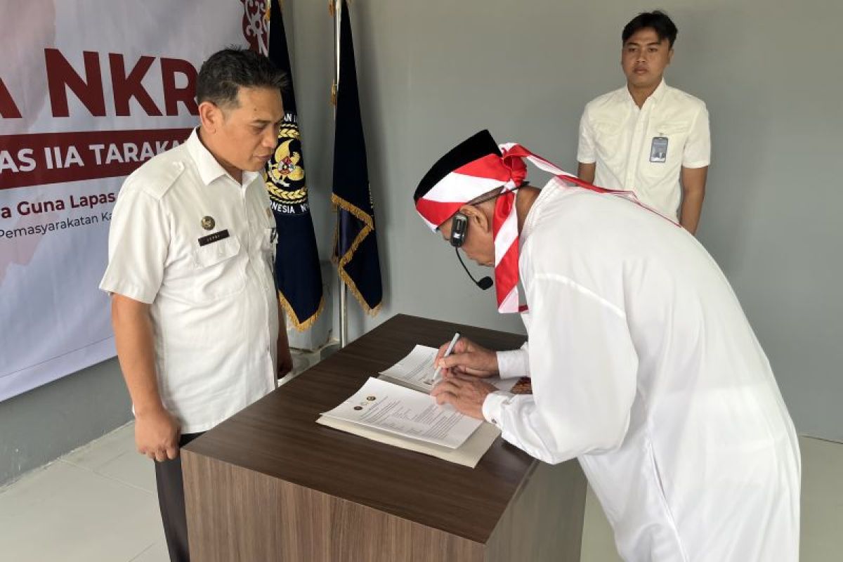Narapidana Tindak Pidana Teroris di Tarakan Berikrar Setia Kepada NKRI