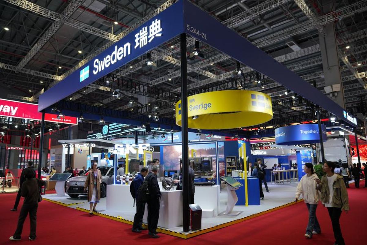 Menengok paviliun negara-negara tamu kehormatan di CIIE ke-8 Shanghai