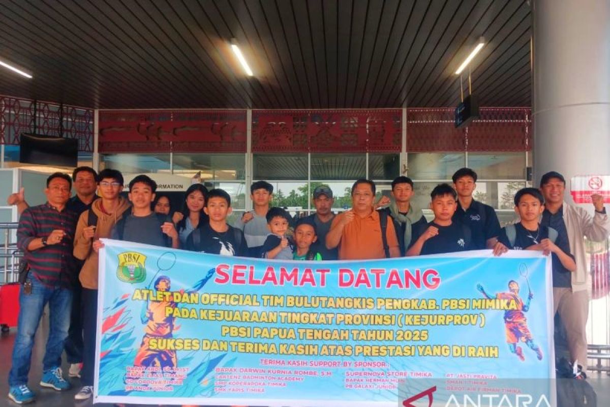 PBSI Mimika: Dua atlet ikut Kejurnas bulu tangkis di Malang