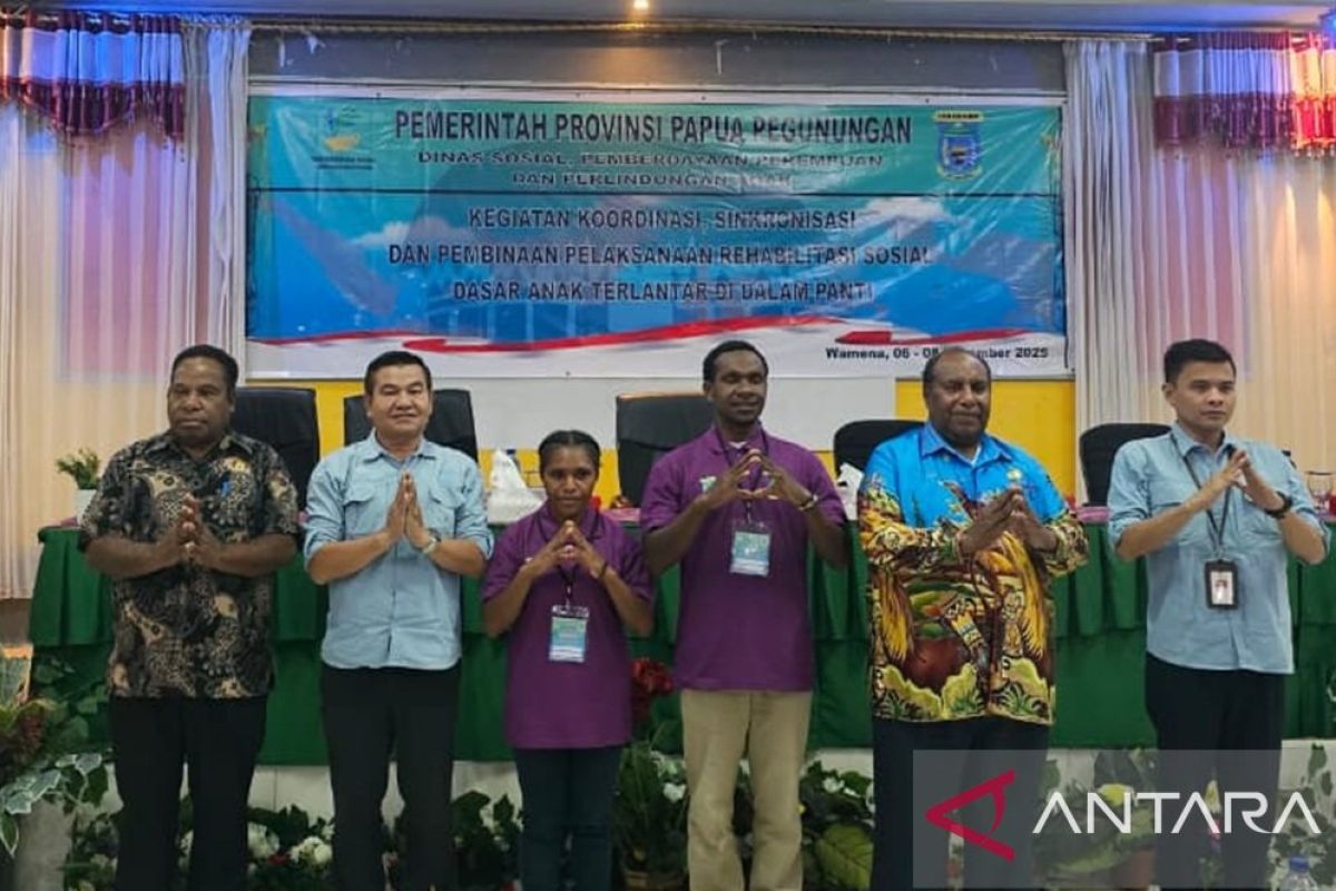 Dinsos P3A memperkuat penanganan anak terlantar di wilayah Papua Pegunungan