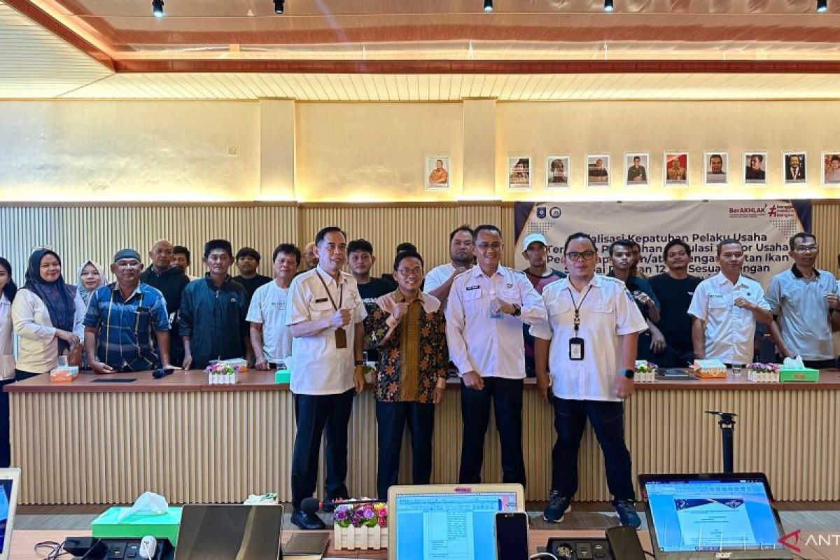 DKP Babel perkuat pengawasan dan pembinaan kepatuhan pelaku usaha perikanan