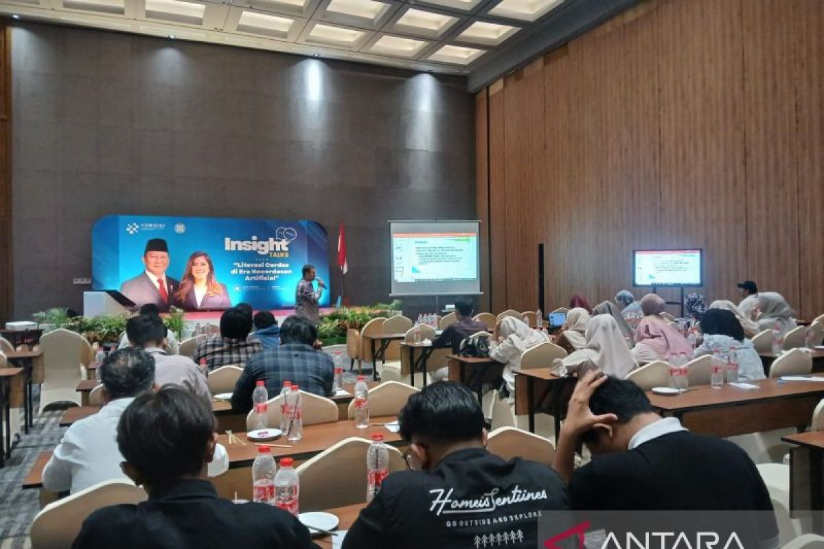 Komdigi edukasi warga dan media di Aceh terkait dampak hingga etika AI