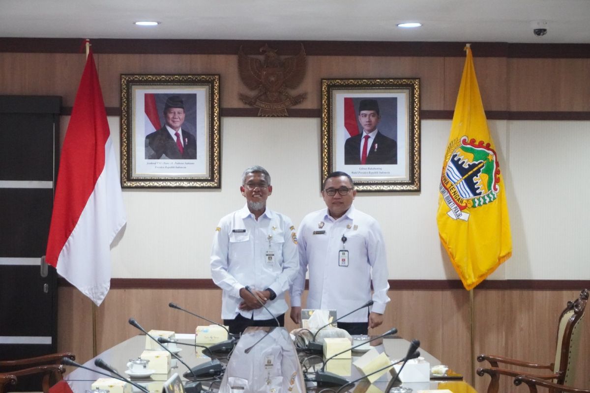 Kakanwil Kemenkum Jateng temui Sekda Jateng bahas posbankum