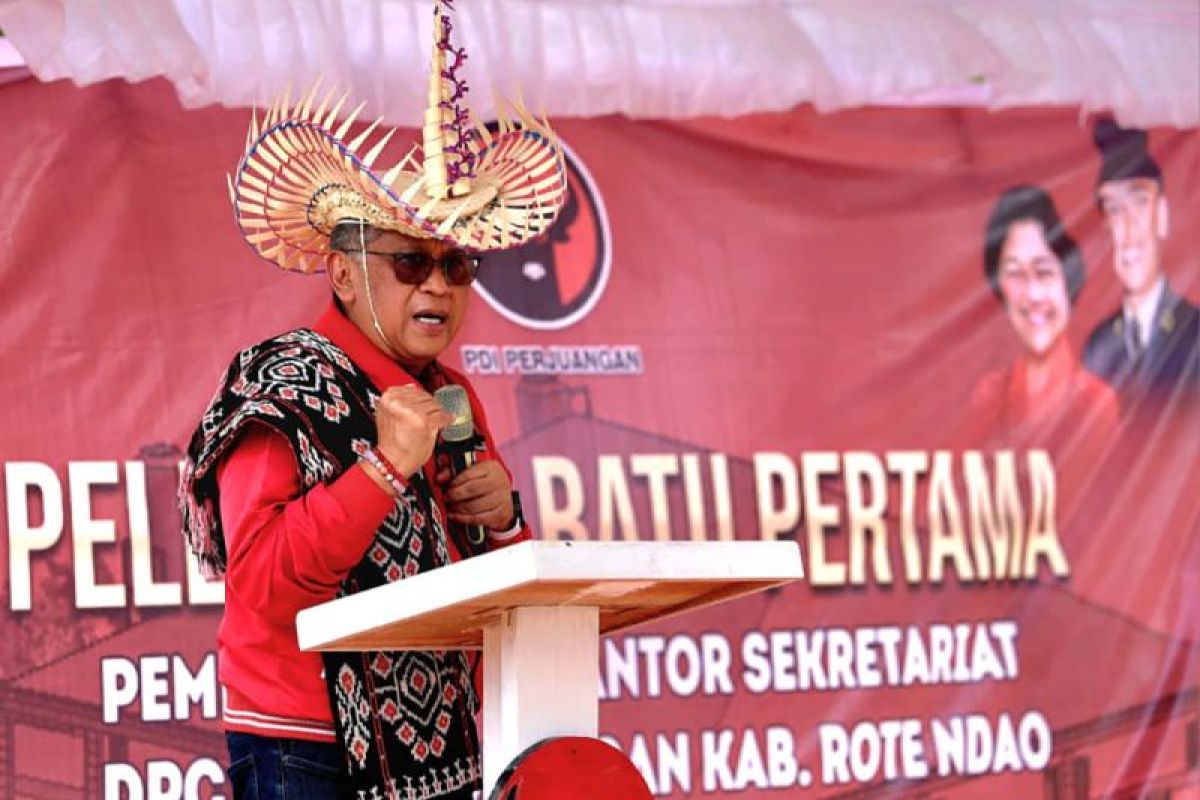 Hasto Kantor PDIP di Rote Ndao wujud visi geopolitik Bung Karno