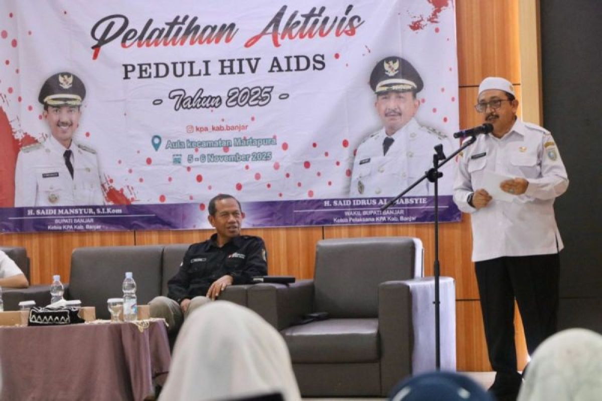 Wabup Banjar dorong aparatur desa tingkatkan peran cegah HIV/AIDS ...