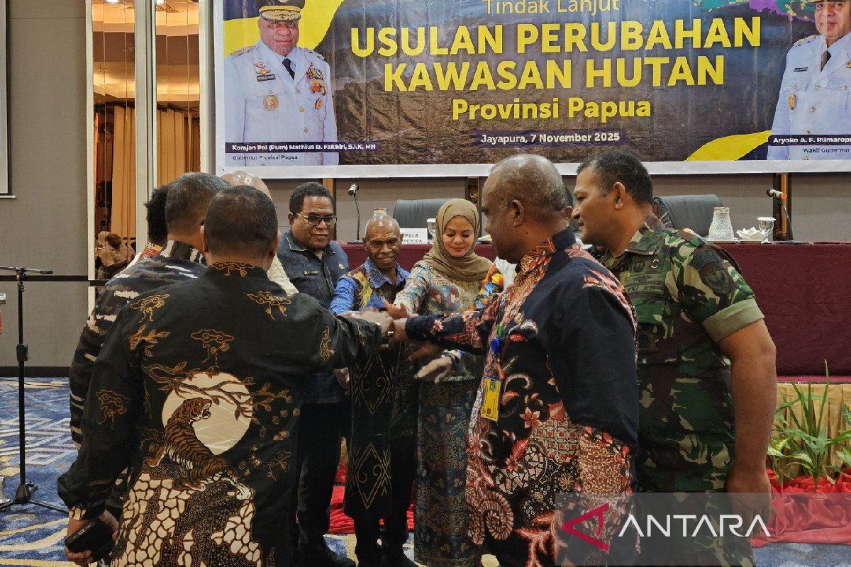 Pemprov Papua membahas tindak lanjut kawasan hutan mendorong investasi