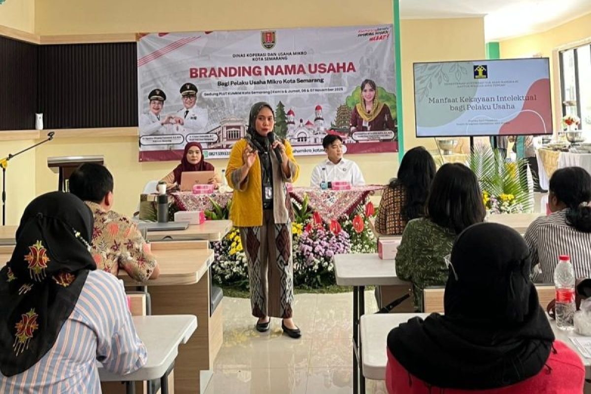 Kemenkum Jateng mendorong kesadaran hukum pelaku UMKM Kota Semarang
