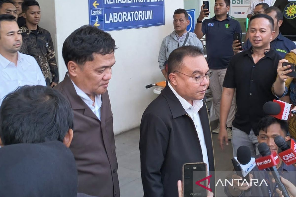 Tengok korban di RS, Dasco sampaikan prihatin atas ledakan SMAN 72