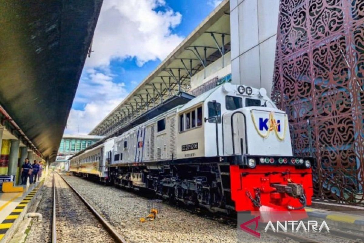 KAI Divre I Sumut catat ketepatan kedatangan kereta capai 99,5 persen