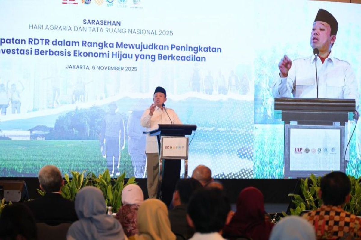 Menteri Nusron: Empat visi Presiden Prabowo bertumpu pada pemanfaatan tanah