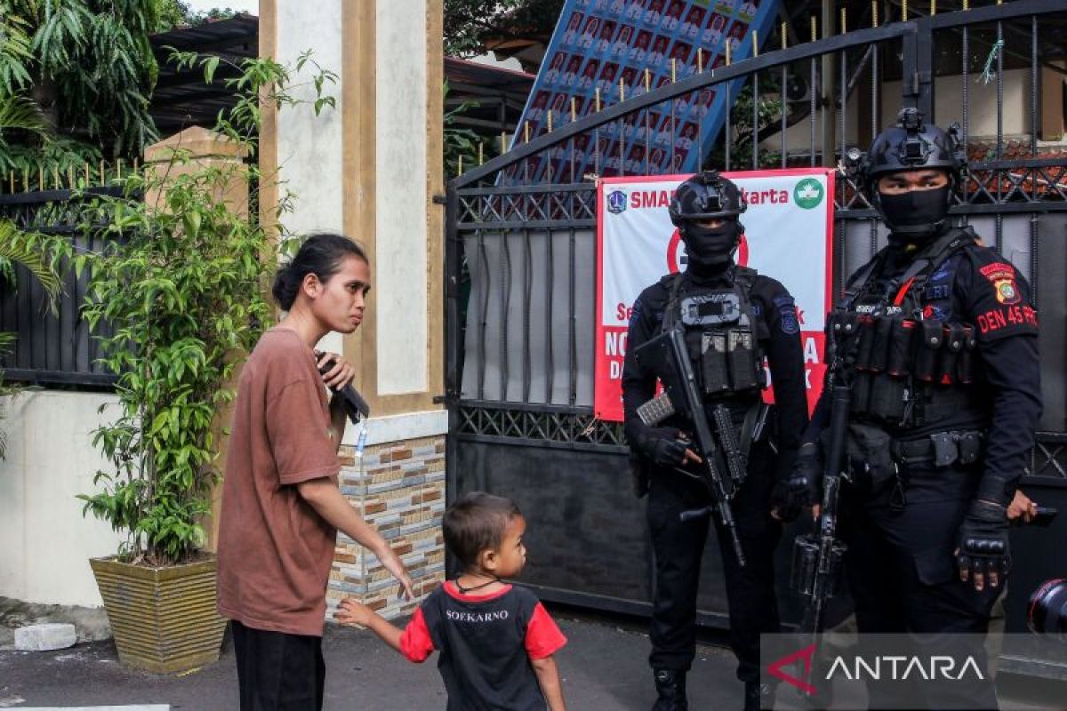 Polisi sebut senjata di lokasi ledakan adalah mainan