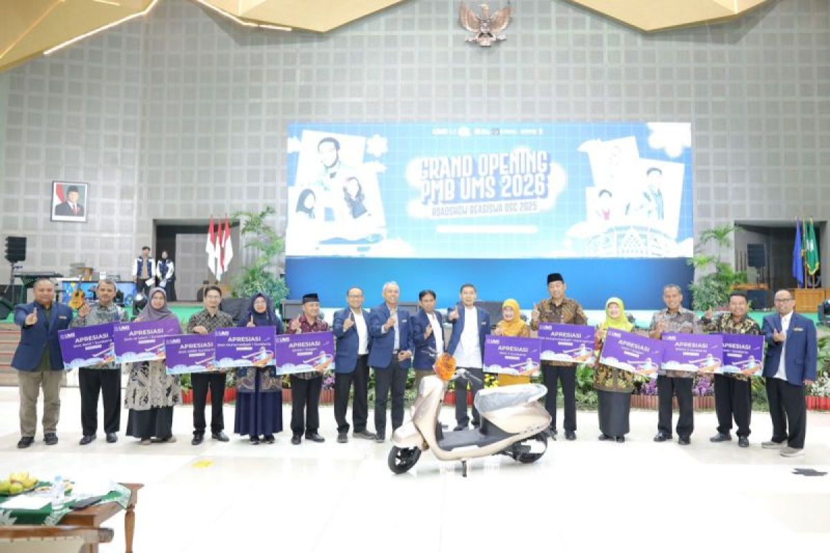 UMS resmi buka PMB 2026 sekaligus luncurkan beasiswa OSC untuk siswa berprestasi