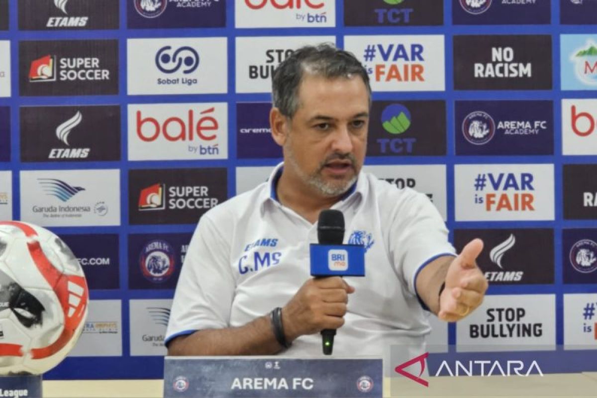 Pelatih Arema: Kekalahan dari Persija karena pemain belum fit