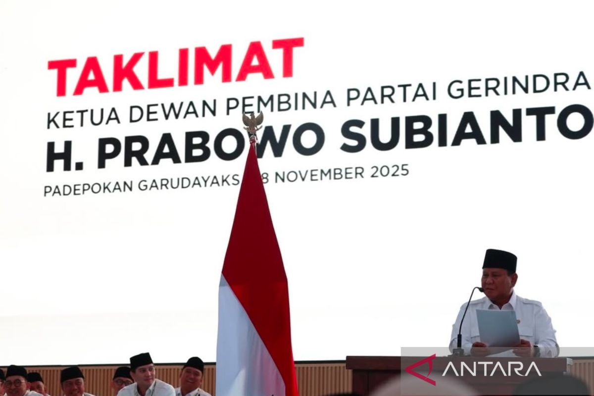 Prabowo: Kekuasaan bukan tujuan, tetapi alat untuk bantu rakyat