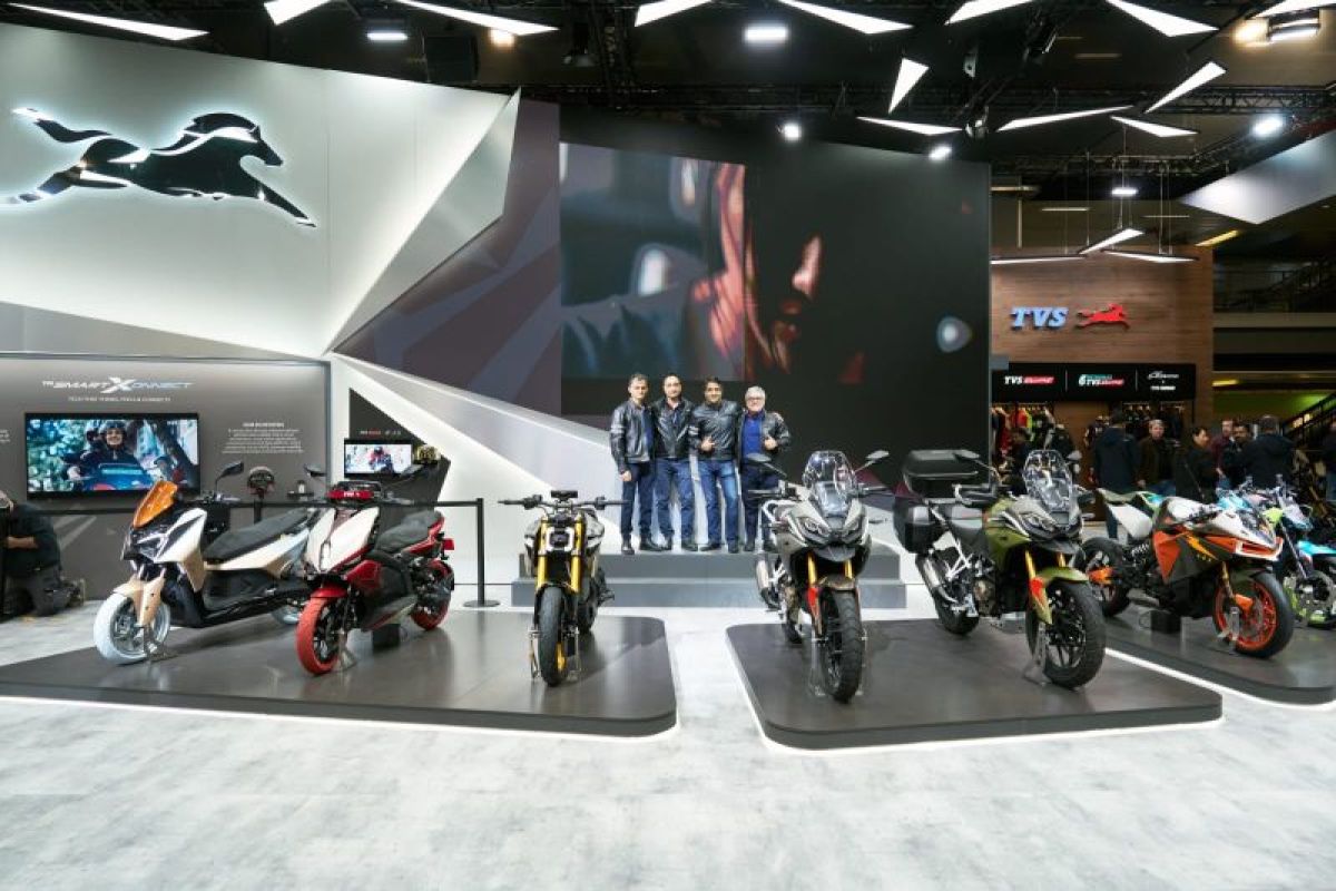 Dengan Visi Global, Penampilan Pertama TVS Motor Company yang Luar Biasa di EICMA