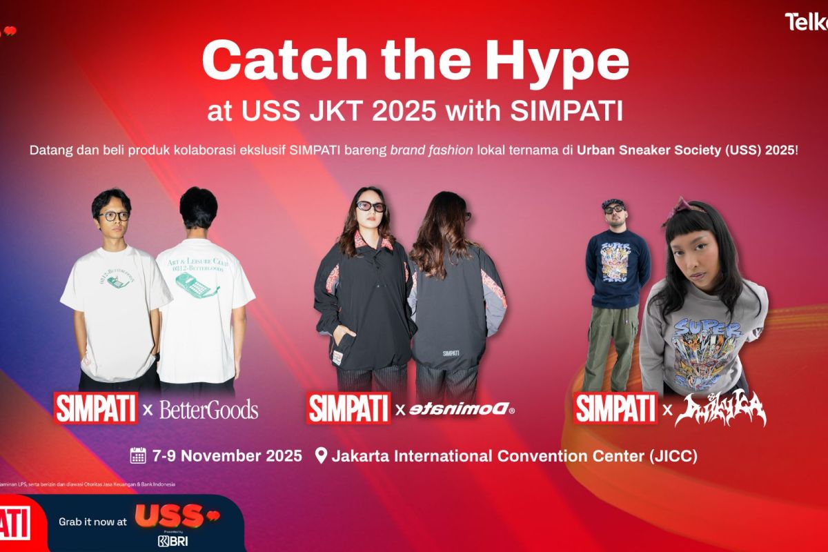 SIMPATI hadirkan kolaborasi kreativitas lokal di gelaran USS 2025