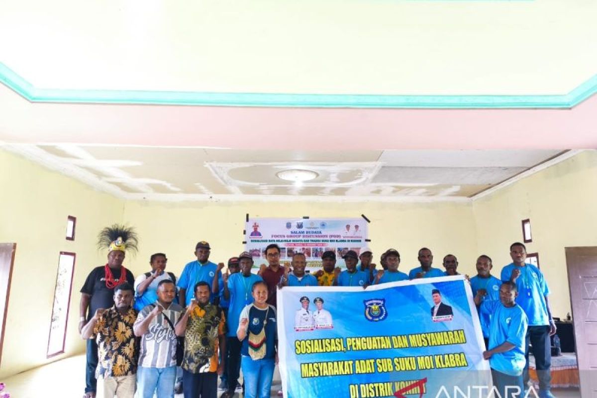 BPK Wilayah XXIII fasilitasi Suku Moi Klabra jaga warisan budaya