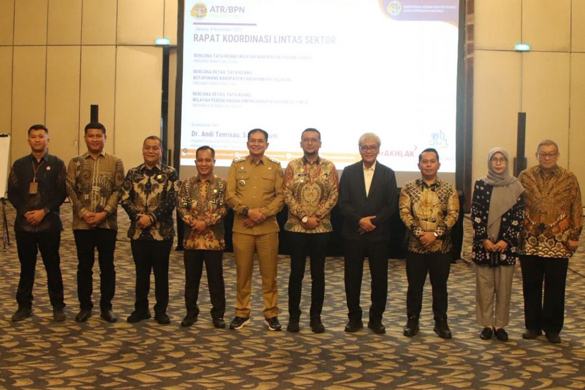 Raperbub Bartim terkait RDTR WP Ampah sudah dipaparkan Kementerian ke ATR/BPN
