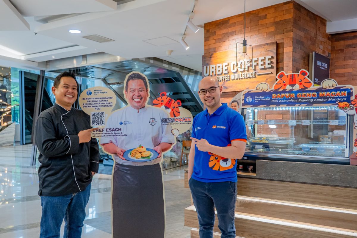 Kisah Chef Esach penyintas kanker kini jadi kolabolator menu sehat