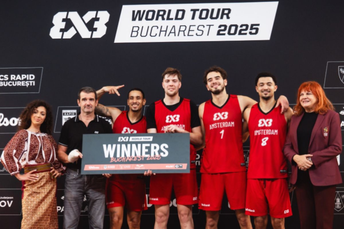 Amsterdam Rabobank juara FIBA 3x3 World Tour Bucharest 2025