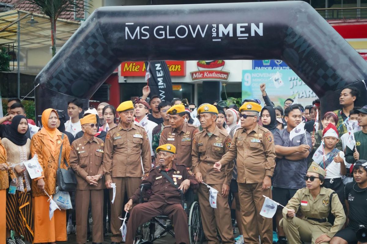 Jiwater rayakan Hari Pahlawan lewat Fun Run bersama para veteran