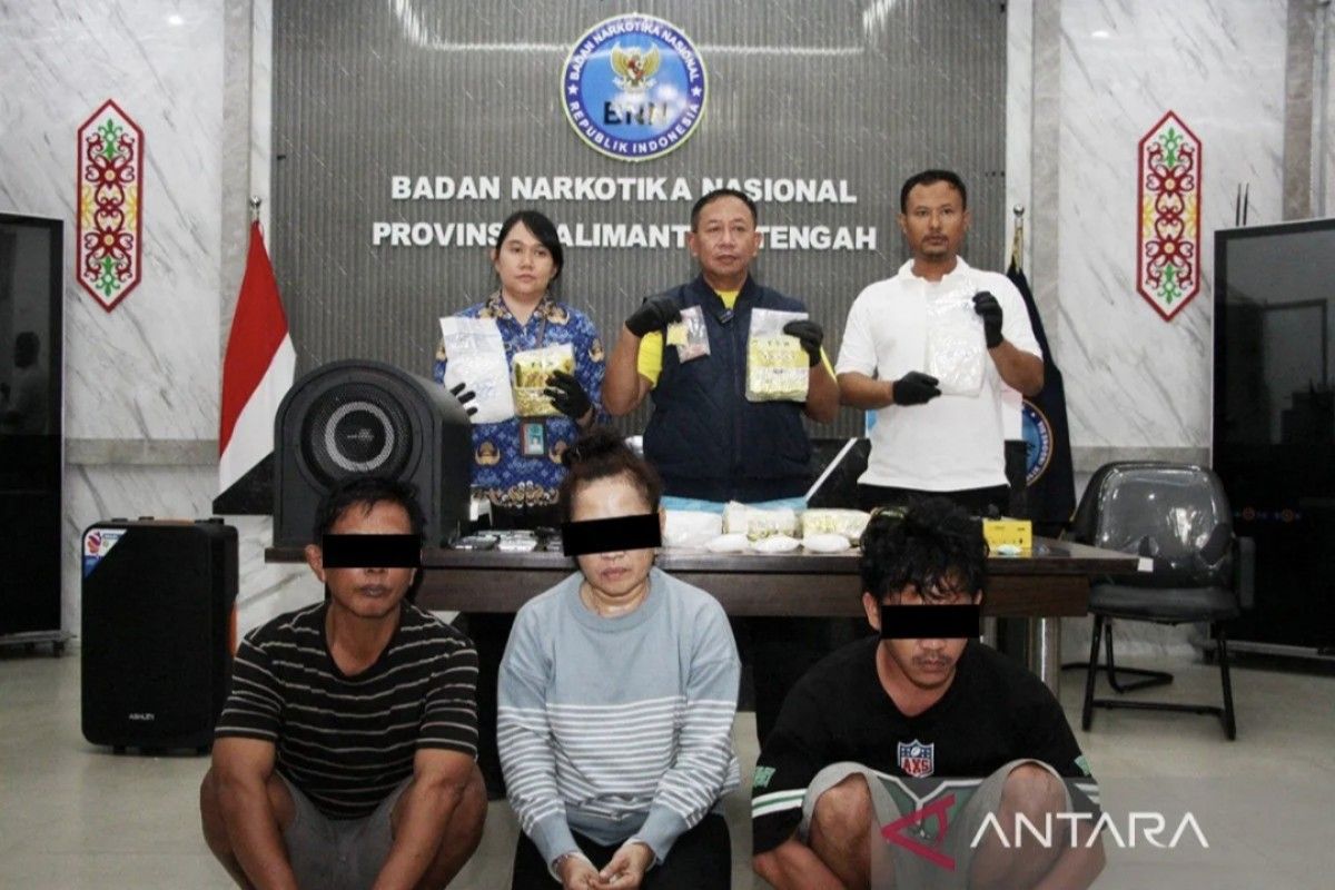 BNNP Kalteng amankan 8,3 kilogram sabu di Kotawaringin Timur