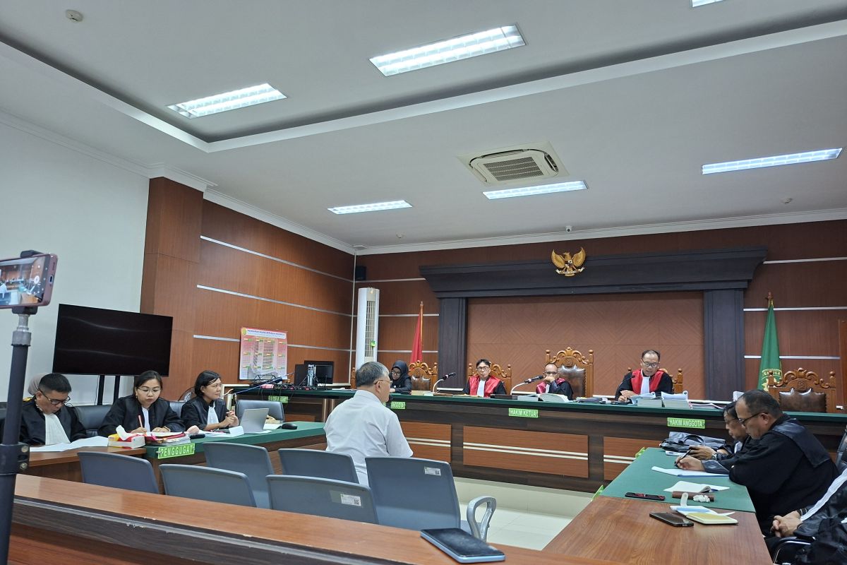 Lima terdakwa hibah GMIM jalani pemeriksaan majelis hakim