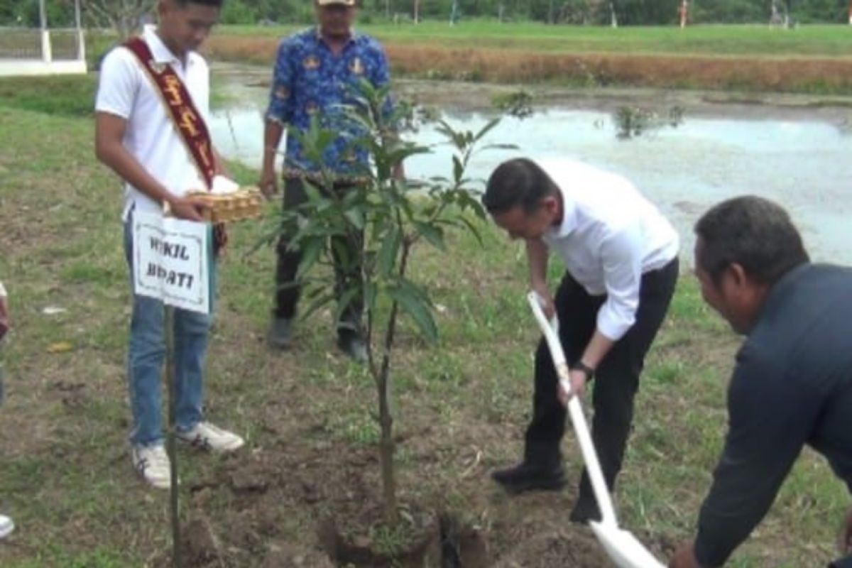 PKK Tanjabtim - BWSS VI Jambi tanam pohon jaga keseimbangan alam