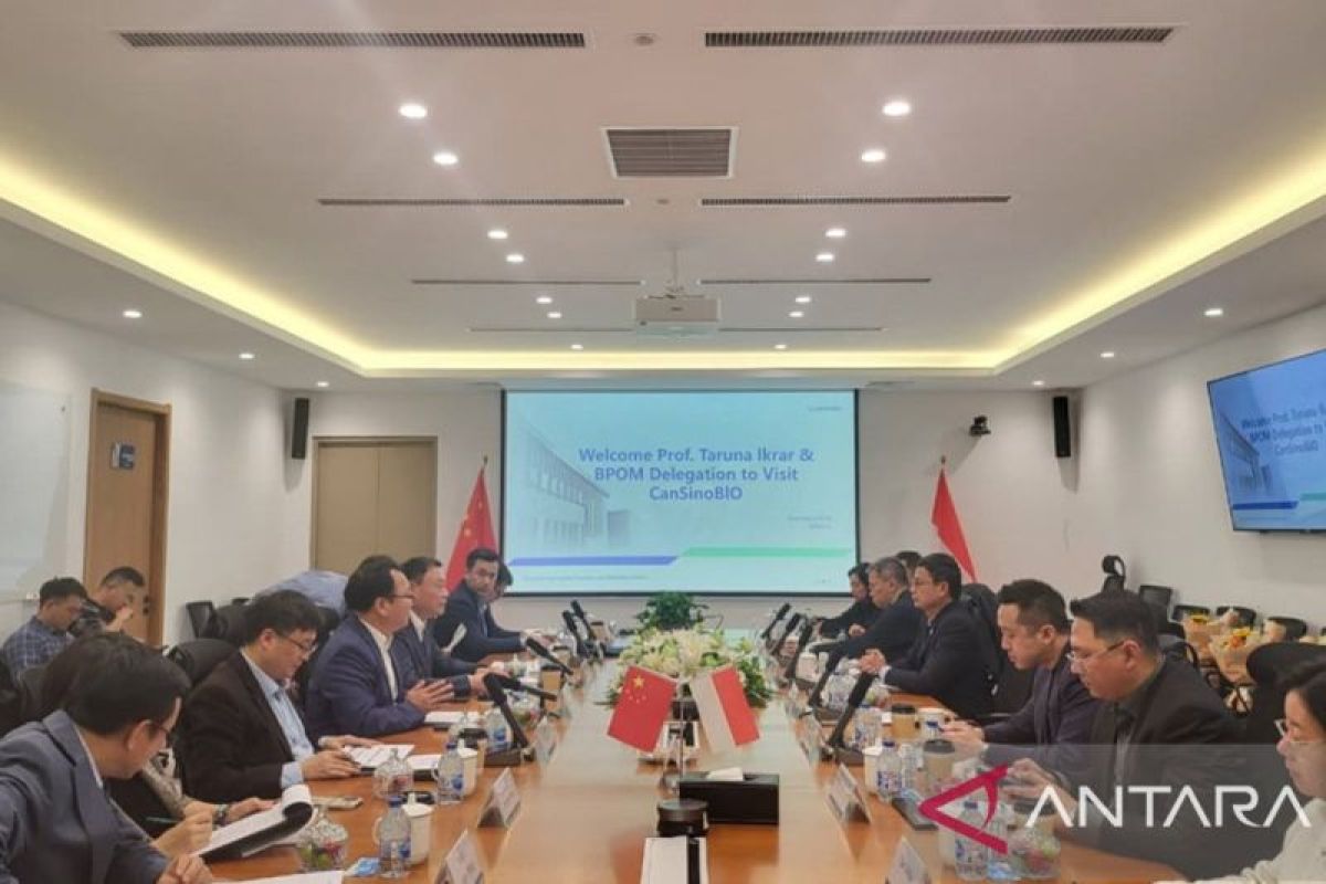 Indonesia-China jajaki kerja sama bidang farmasi dan pengawasan obat