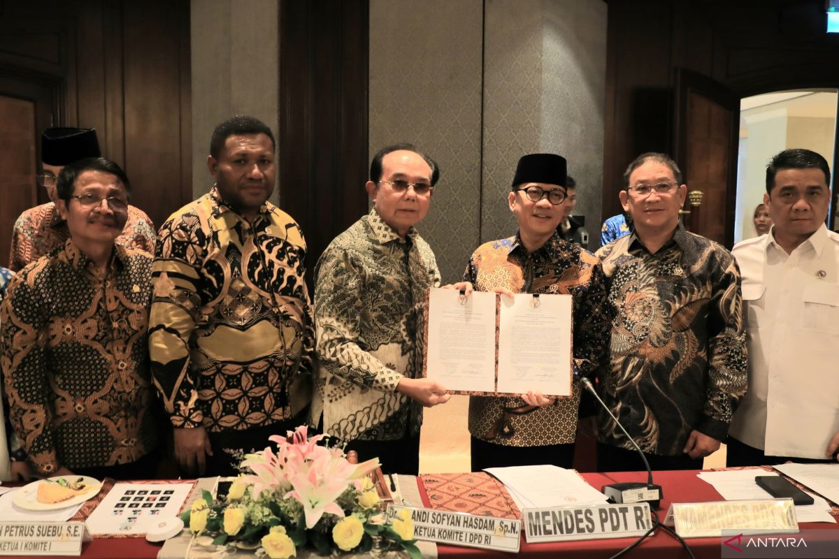 DPD RI desak Kemendes beri kepastian hukum status desa kawasan hutan