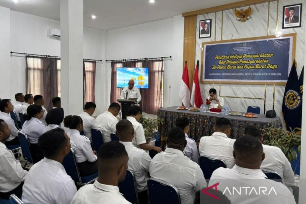 Kanwil Ditjenpas Papua Barat tingkatkan kapasitas intelijen petugas lapas