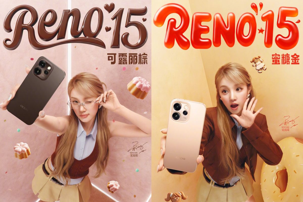 Intip tampilan OPPO Reno 15 yang akan dirilis 17 November 2025