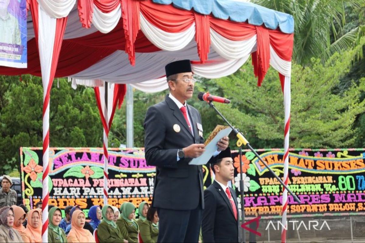 Peringati Hari Pahlawan, Bupati Madina ajak warga teladani keikhlasan pejuang