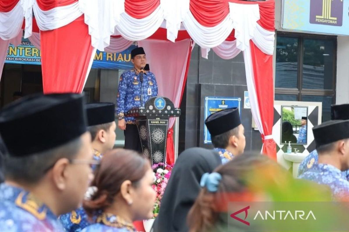 Peringati Hari Pahlawan, Kakanwil Ajak Jajaran Teladani Semangat Pahlawan