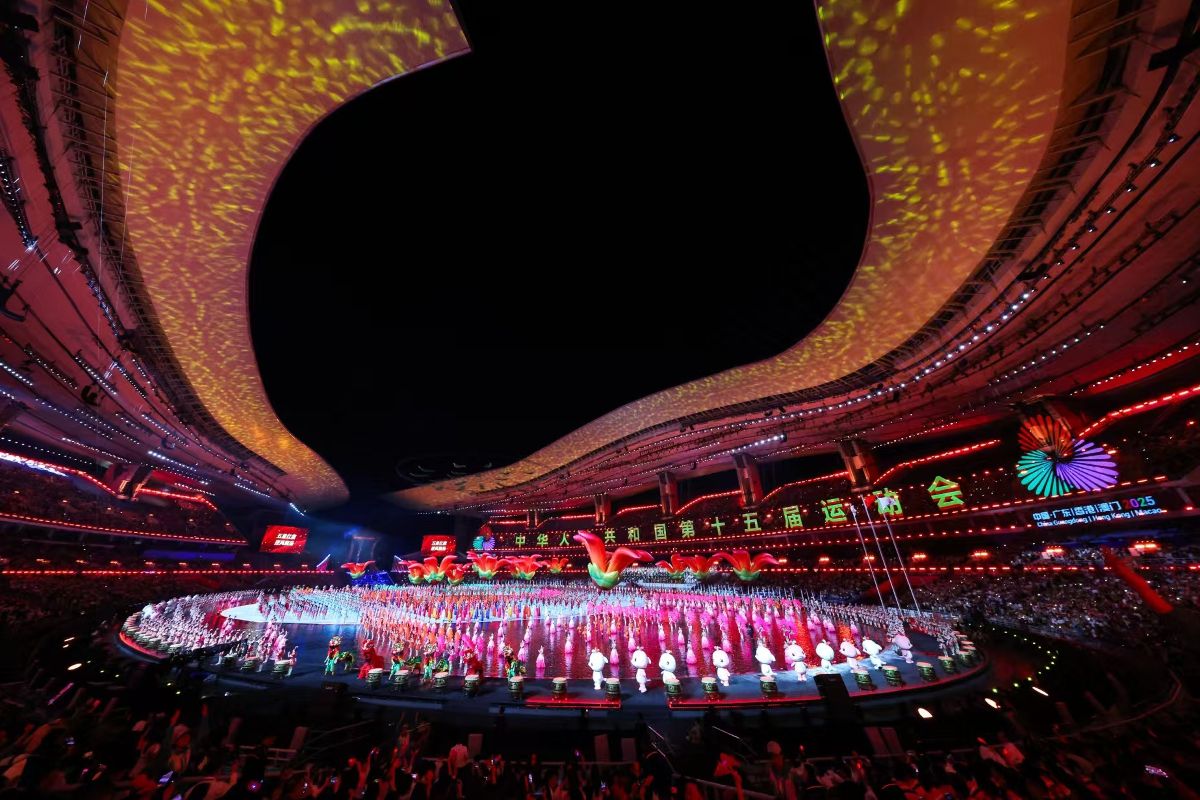 Pesta Olahraga Nasional China ke-15 Resmi Dibuka di Guangzhou