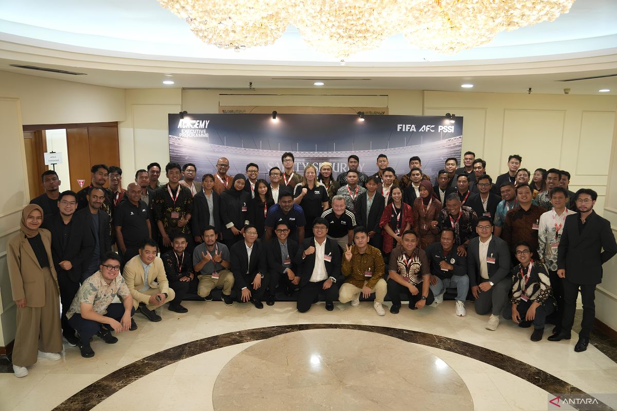 PSSI federasi pertama yang gelar safety management course bersama FIFA