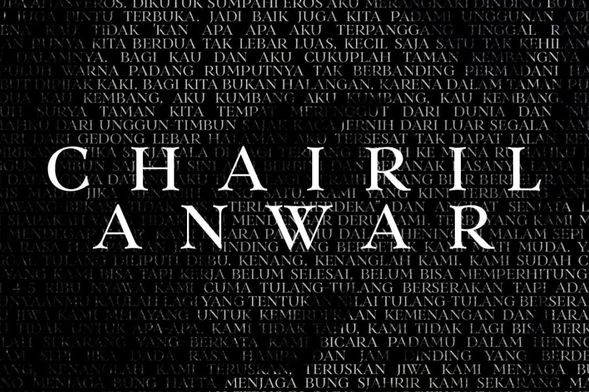 Kisah penyair “Chairil Anwar” akan dihadirkan ke layar lebar 