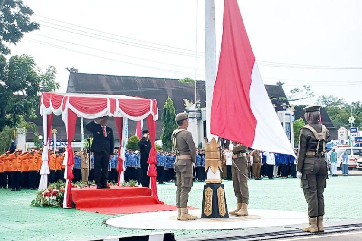 Bupati Barut: Semangat perjuangan dihidupkan melalui Asta Cita Presiden